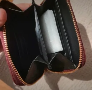 Portafoglio Chanel Cuore Rosso e Dorato