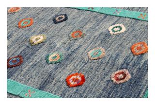 Tappeto Kilim Kaudani Ricamato Rilievo CM 150x108