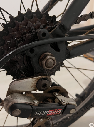 Bici Plegable Negra Urbana