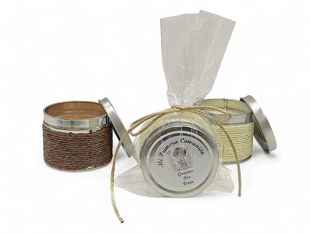 Velas Comunión Chocolate y Vainilla niña niño