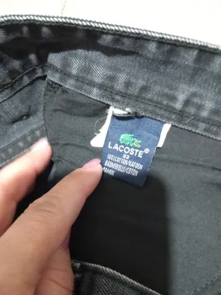 Jeans uomo grigio Lacoste tg w 32
