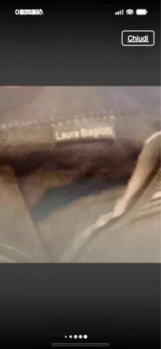 Stivaletti Laura Biagiotti Pelle Neri NUOVI