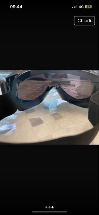 Maschera sci/cross regolabile