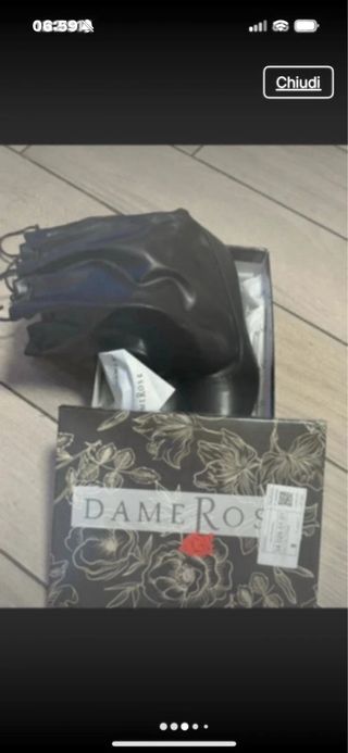 Stivaletti Dame Rose con coulisse