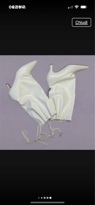 Stivaletti Dame Rose con coulisse