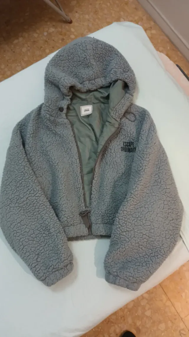 Chaqueta polar gris Pimkie T. L