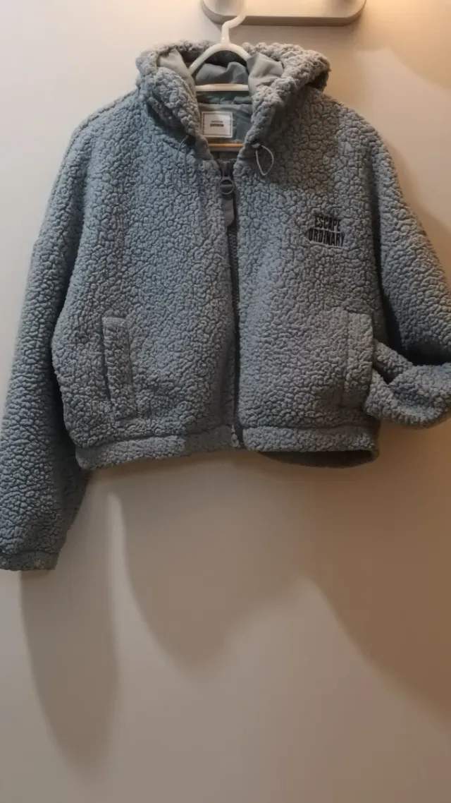 Chaqueta polar gris Pimkie T. L