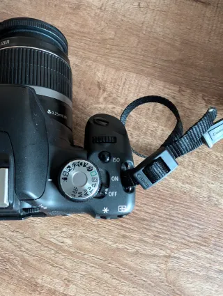 Cámara Canon EOS 500D Negra