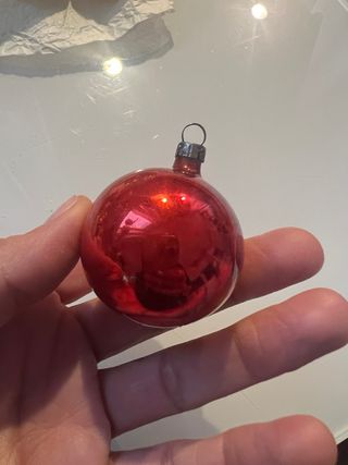 Pallina di Natale Rossa