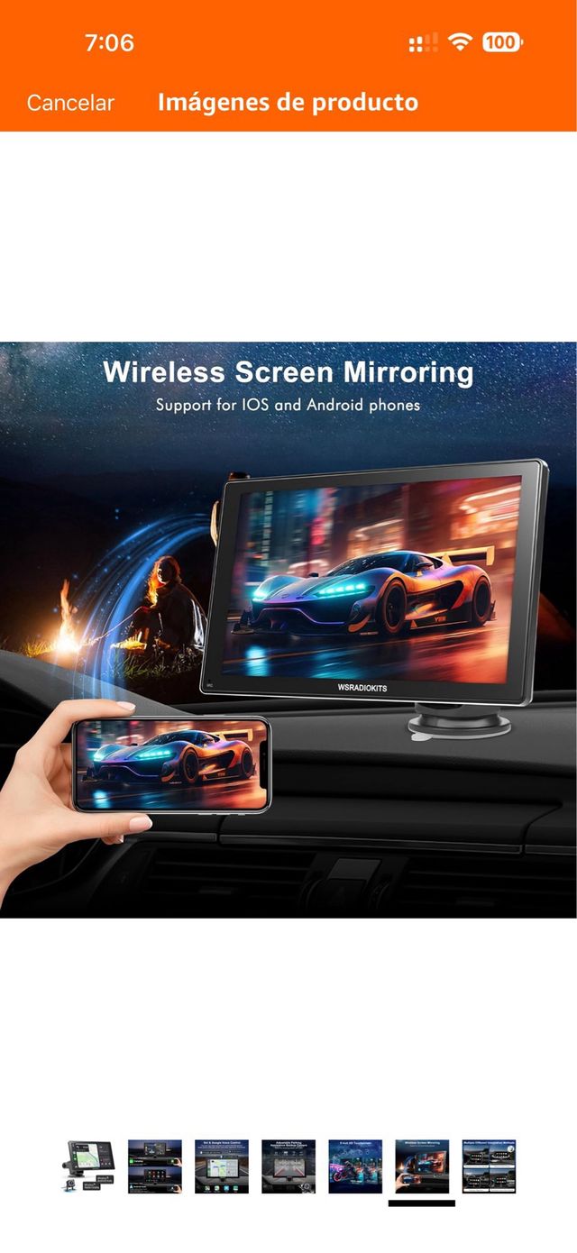 Autorradio 9 HD CarPlay AndroidAuto GPS A ESTRENAR