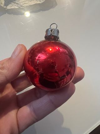 Pallina di Natale Rossa