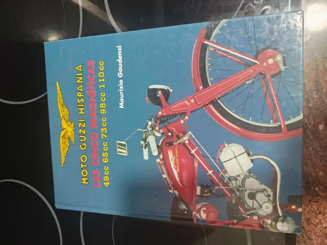 Libro Moto Guzzi Hispania Las Cinco Magníficas