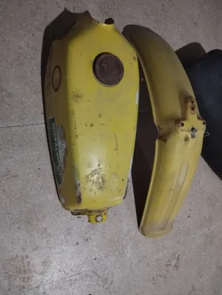Depósito y guardabarros Puch Minicross