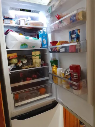 Frigorífico blanco LG