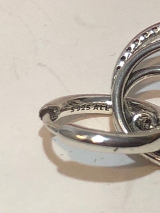 Pendientes Pandora Aro Doble Circonitas