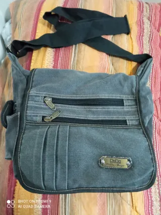 Borsa a tracolla De&Da grigio scuro