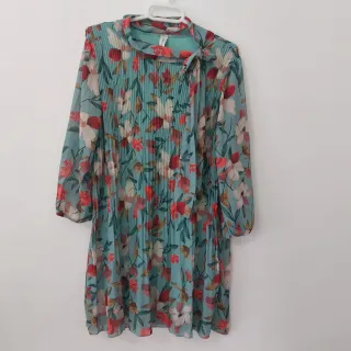 Vestido floral diseño italiano... s/m