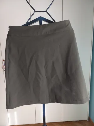 Gonna e Gilet verde elasicizzati taglia 44