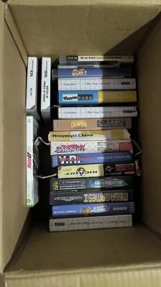 Lote Videojuegos PS3, DS, Mega Drive, Xbox 360