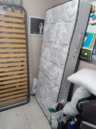 Colchón FLEX 80x190 + Somier Lamas