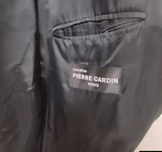 Traje Pierre Cardin Negro T 54-56