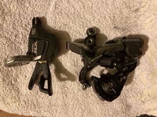 Shimano SLX M7000 + Shimano Zee M640