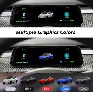 Pantalla Tesla CarPlay Android Auto Info integrada