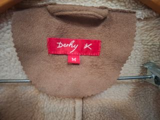 Chaquetón ante marrón con borreguillo