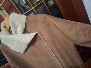 Chaquetón ante marrón con borreguillo