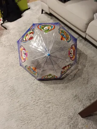 Paraguas infantil transparente Top Wing