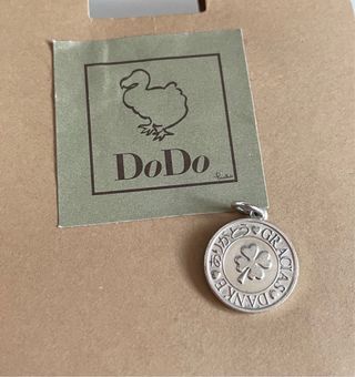Ciondolo Dodo Moneta in Argento Grazie