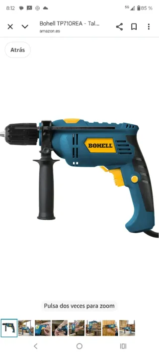 Taladro percutor Bohell TP710REA 710W