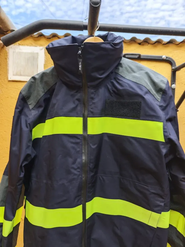 Chaqueta bomberos nieve alta visibilidad Talla L