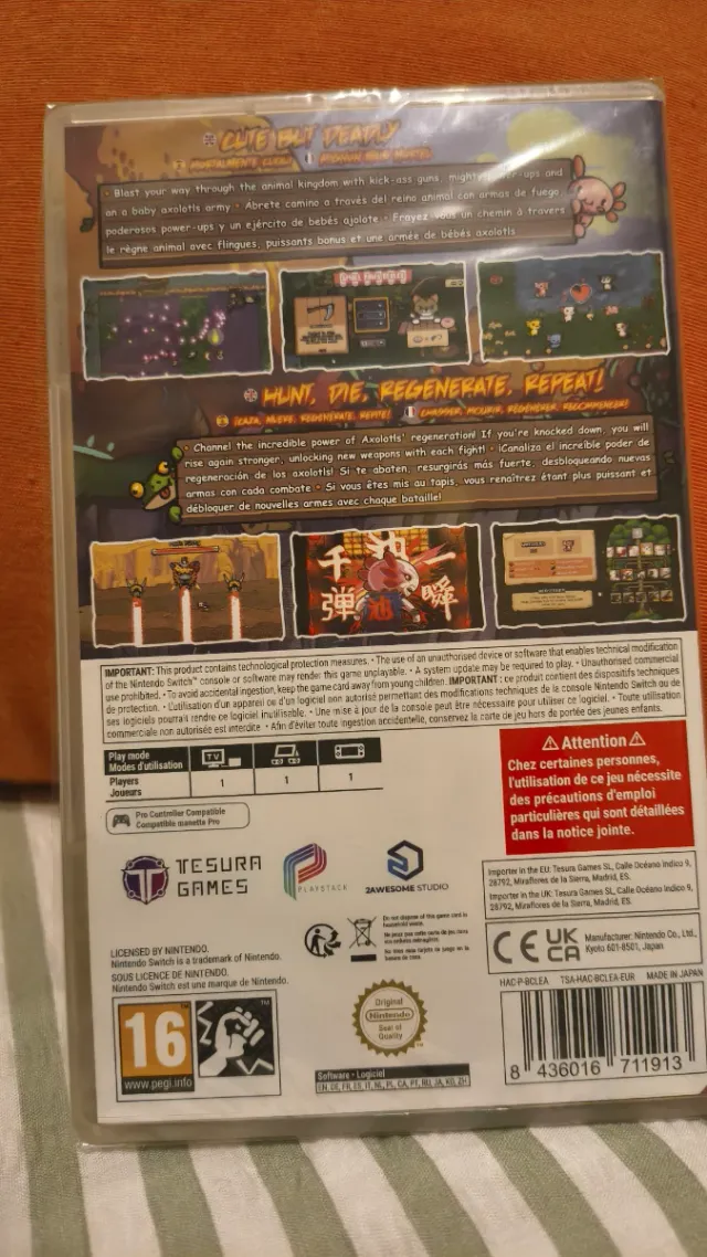 Ak-Xolotl Nintendo Switch Precintado