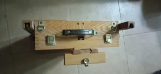 Atril de pintura portátil de madera