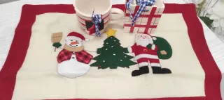 Tazza e tovaglietta natalizia