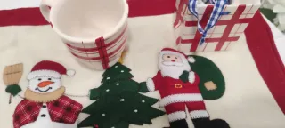 Tazza e tovaglietta natalizia