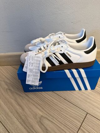Adidas Originals Sa݉mba Blanco Talla 36