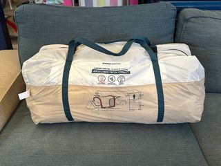 Avance tienda hinchable Quechua