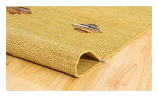 Kilim Ricamato Rilievo Tribale Lana Misura 145x103