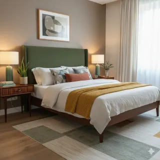 Mesillas Vintage Mid Century Palisandro