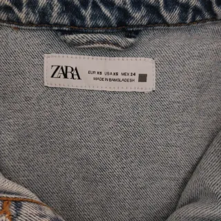 Vestido vaquero Zara Talla XS