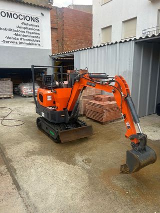 Mini excavadora 310 horas