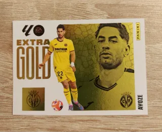 Cromo Ayoze Extra Gold Panini