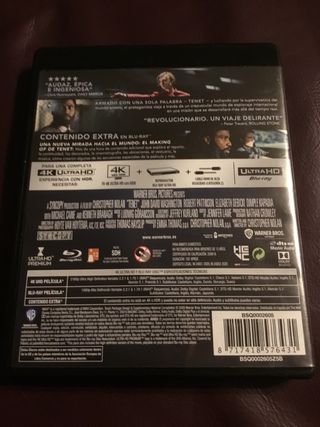Tenet 4K UHD Blu-ray