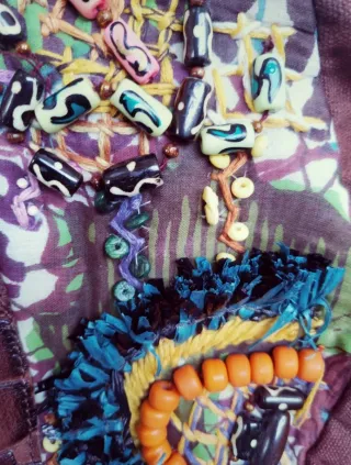 Bolso XL étnico multicolor