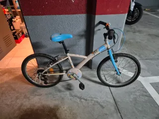 Bicicleta azul