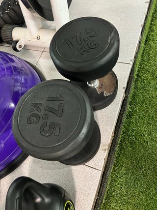 Mancuernas 17.5kg x2