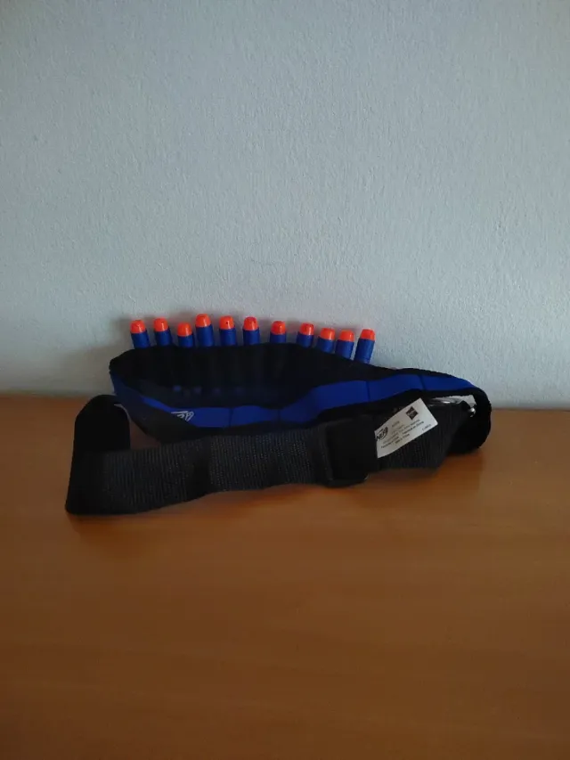 Pistola Nerf Retaliator Azul y Naranja