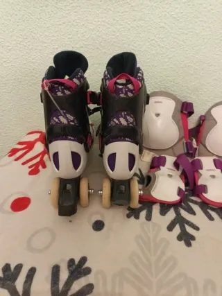Patines y protectores infantiles numero 32-34